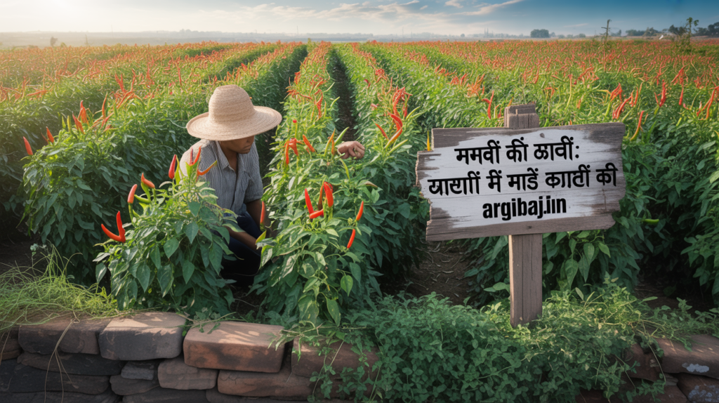 मिर्ची की खेती: लाखों में कमाई की गारंटी 2 मिर्ची की खेती