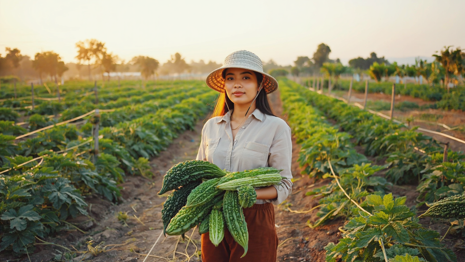 Firefly Runway करेले की खेती 10 गुना मुनाफा देने वाली खेती से किसान की छप्पड़फाड़ कमाई add hot femal 287059