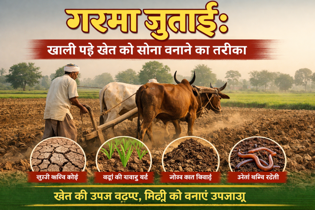 Firefly gpt image गरमा जुताई खाली पड़े खेत को सोना बनाने का तरीका 769427