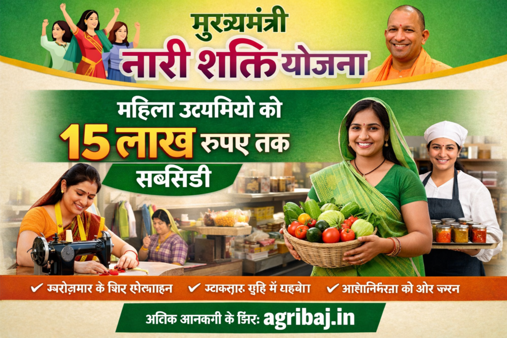 मुख्यमंत्री नारी शक्ति योजना : महिला उद्यमियों को 15 लाख रुपए तक सब्सिडी