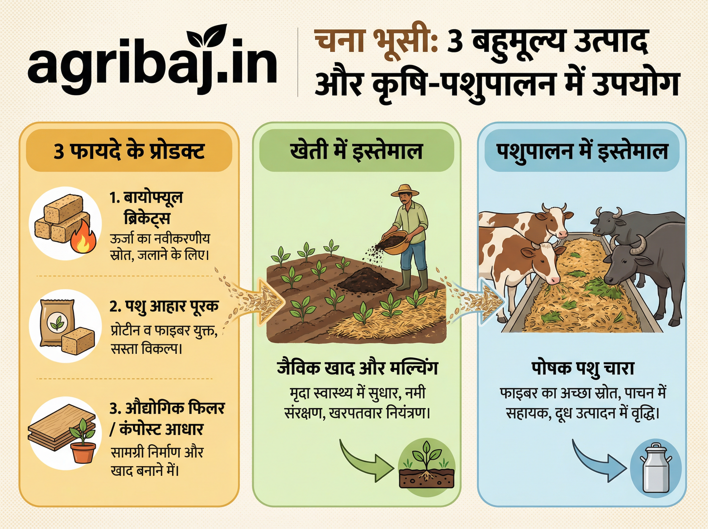 Firefly Gemini Flash चना की भूसी से बना सकते हैं यह 3 फायदे के प्रोडक्ट जानें चना भूसी का खेती और पशुपालन 66290 1